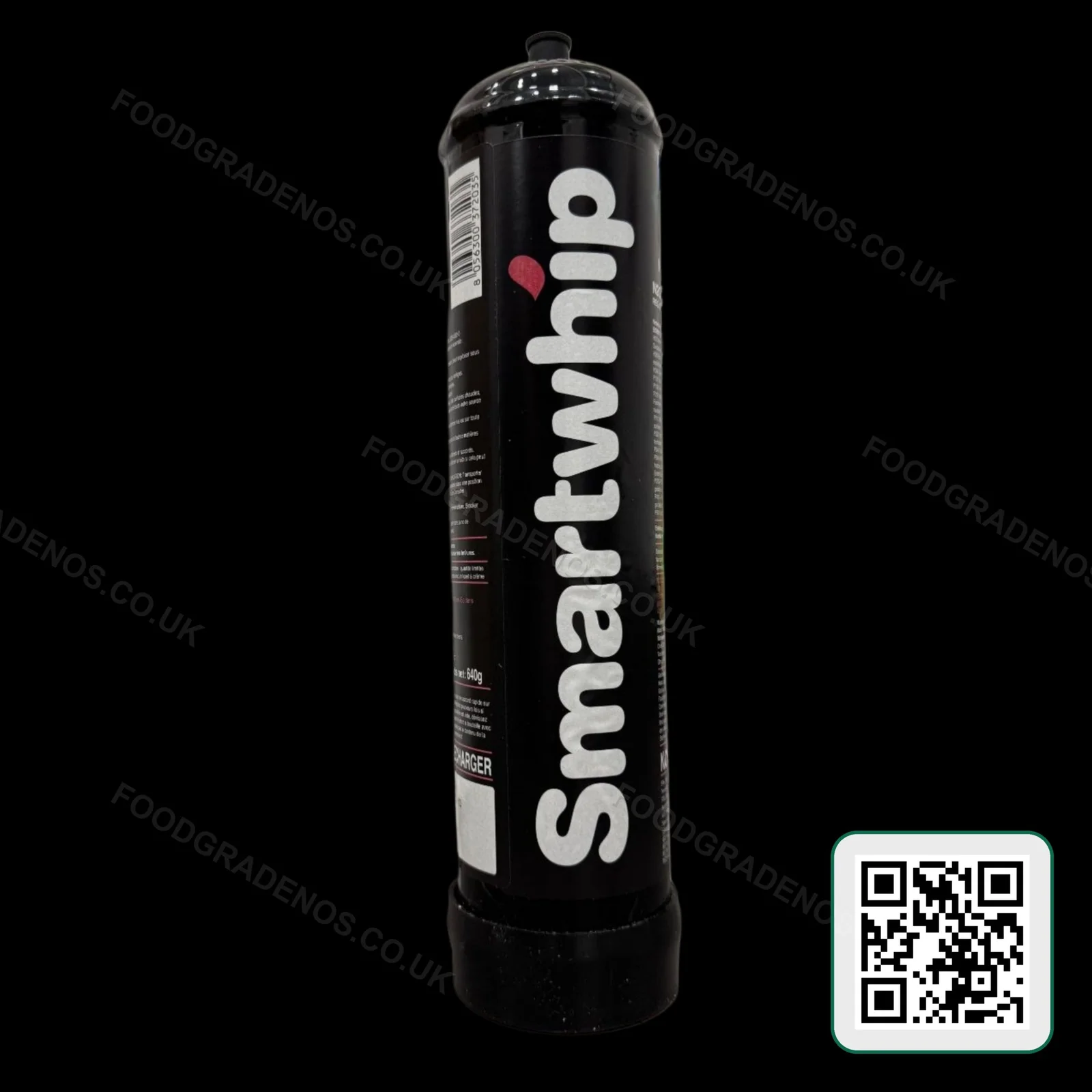 Smartwhip Silver 640g Food-Grade Cylinder
