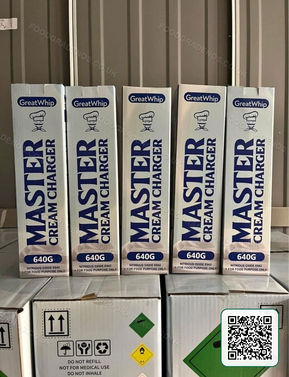 GreatWhip 640g Master Cream Charger Cylinder